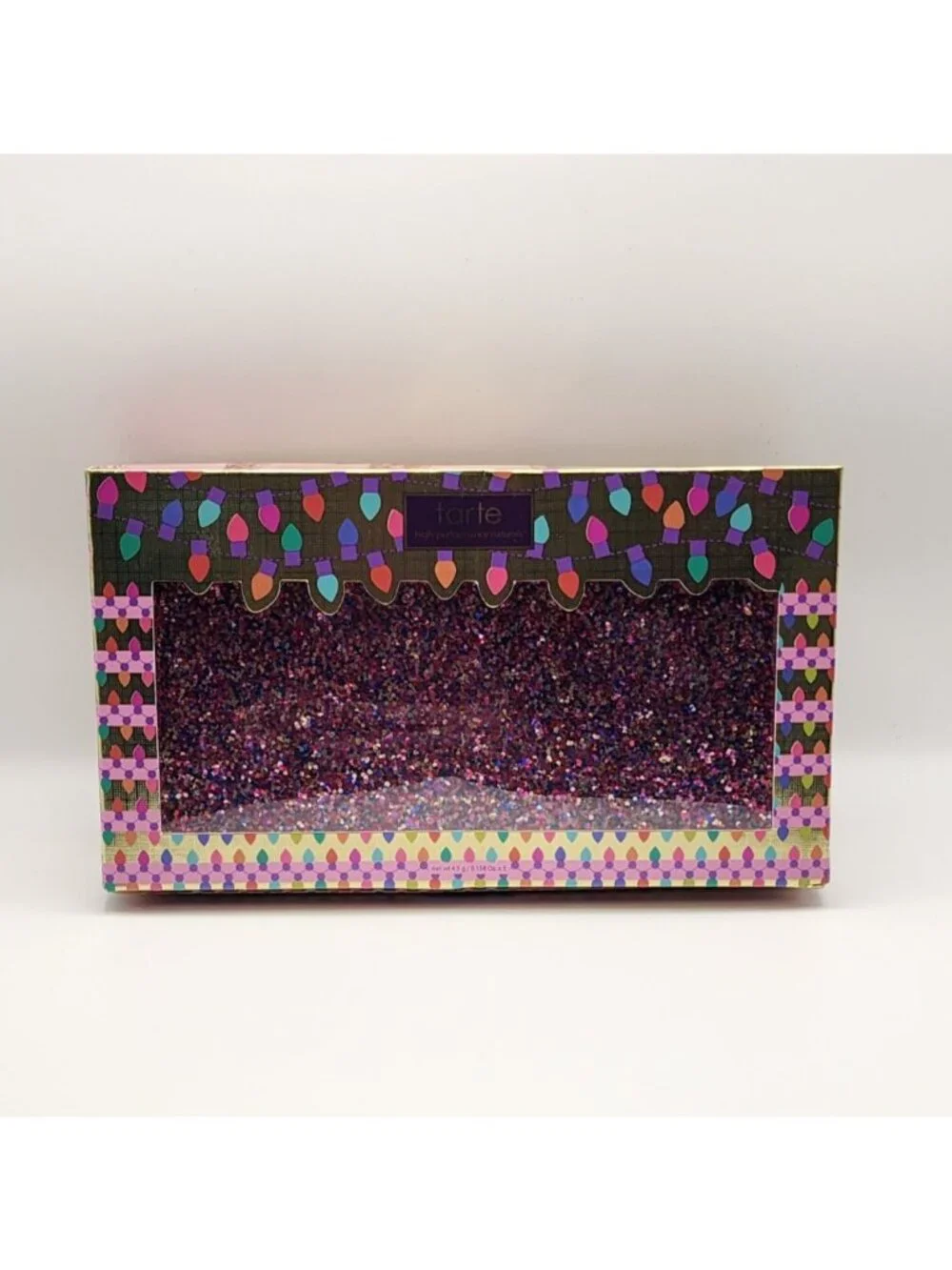 TARTE Life of The Party Clay Blush Palette & Glitter Clutch Limited Edition NIB